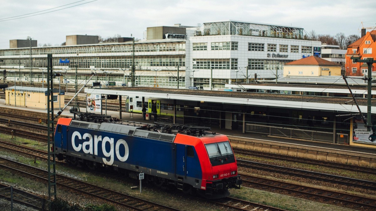 Intermodal container terminal — multimodal transport by ICTS Logistic